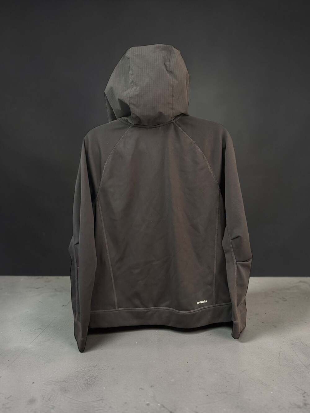 Athletic Works Boys XL (14-16) Black Active Tech Fleece Full-Zip Jacket - Picture 2 of 3